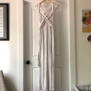 Motherhood Maternity Grecian maxi dress size S